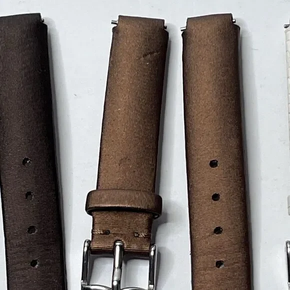 LOT Of 4 Philip Stein Teslar Watch Strap Genuine Leather - Picture 3 of 13